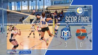 Voleibalistele obțin a 11-a victorie consecutivă în campionat!!!