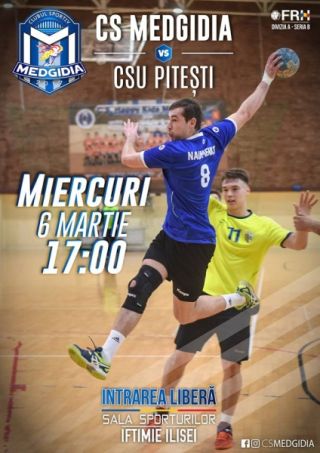 CS Medgidia - CSU Pitești | Handbal - Divizia A Etapa 21