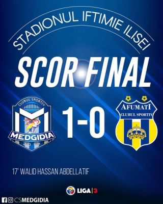 Un gol fabulos a adus victoria CS Medgidia!