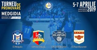 VOLEI Turneu de Promovare - Medgidia | PLAY OFF - Divizia A2 EST