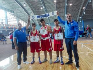 Trei medalii de bronz obținute pugiliștii nostri!