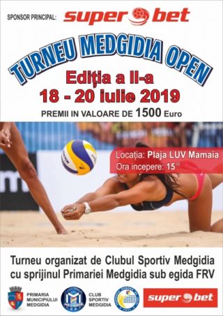 De astăzi, începe  Turneul de Volei pe Plajă, Medgidia Open Feminin - editia a II-a!