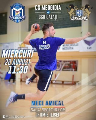 HANDBAL: CS Medgidia vs CSU Galați