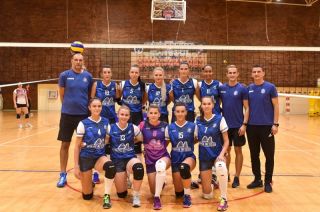 Volei feminin - CS Medgidia a câștigat primul amical acasă