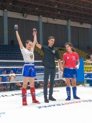 Amalia Niță a devenit Campioană Europeană WKF KickBoxing 2019 la categoria cadete!