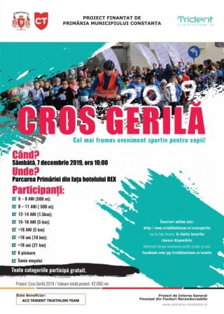Se dă startul Cros Gerilă 2019!