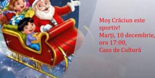 Moş Crăciun este sportiv!