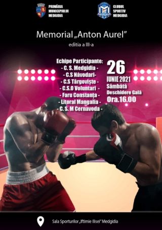 Sâmbătă e mare competiție la box!