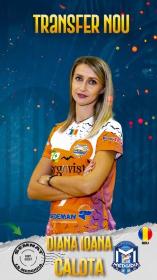 Bine ai venit la CS Medgidia, Diana-Ioana Calota!