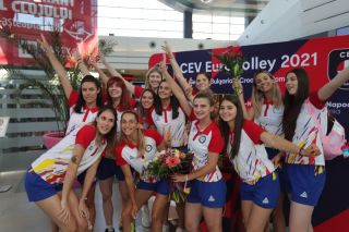 CS Medgidia, prin team managerul Nicoleta Gonțea, a fost alături de naționala României la a treia oprire a trofeului CEV Eurovolley 2021