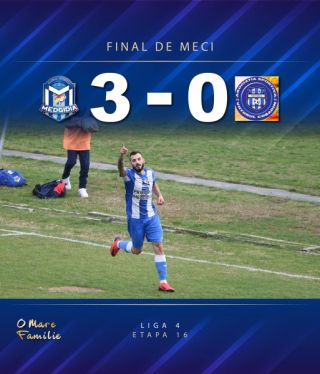 Medgidia a devenit astăzi lidera clasamentului în Liga a patra de fotbal