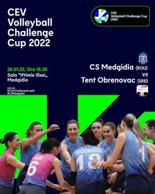 CS Medgidia va susține un nou meci în sferturile de finală ale Cupei Challenge!