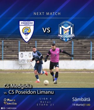 Fotbaliștii CS Medgidia vor să bifeze sâmbătă, o nouă victorie în returul Ligii a IV-a