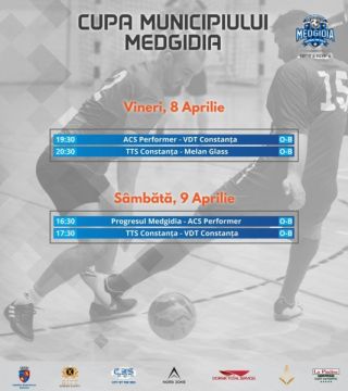 În acest weekend continuă Cupa Medgidiei la futsal