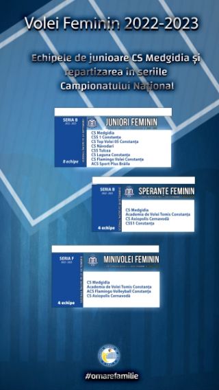 Federația Română de Volei a stabilit calendarele competiționale pentru mini-volei, junioare și speranțe