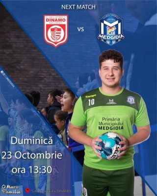 Handbaliștii pleacă duminică în capitală, acolo unde vor disputa, de la ora 13:30, meciul cu CS Dinamo București Diva, contând pentru ultima etapă a turului