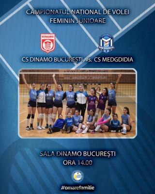 Volei: Junioarele CS Medgidia, mai puternice, mai ambițioase, pentru meciul din deplasare!