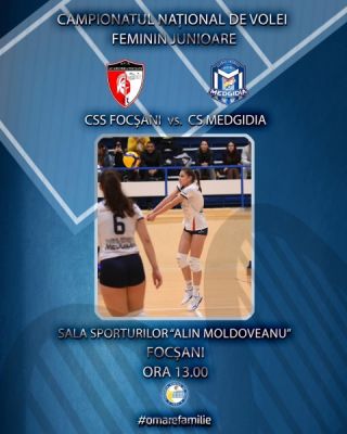 Junioarele CS Medgidia vor disputa un meci decisiv în deplasare. Succes!