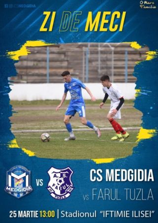 CS MEDGIDIA - Dacă e sâmbătă, e FOTBAL!