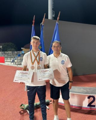 Ascensiunea spectaculoasă a lui Mihai Alin Savlovschi în lumea atletismului: Vicecampion național la seniori și tineret