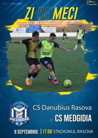 Fotbaliștii CS Medgidia, deciși să învingă astăzi, în deplasare
