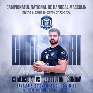 CS Medgidia: Meci de neratat la handbal!