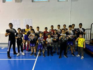 Nu e competiție fără medalie pentru sportivii de la secția de kick-boxing!