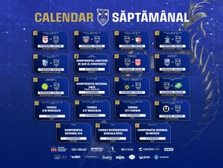 O săptămână plină, cu meciuri-eveniment și rezultate de excepție pentru sportivii CSM Constanța!