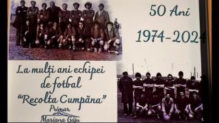 50 de ani de la înființarea echipei de fotbal „Recolta” Cumpăna