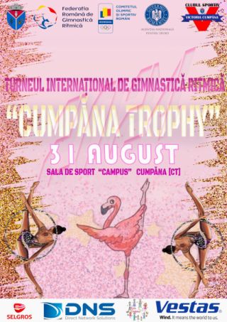 „Cumpăna Trophy”- Primul Turneu Internațional de Gimnastică Ritmică în Comuna Cumpăna vă așteaptă!
