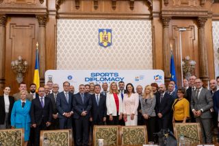 Senatorul AUR Evdochia Aelenei, prezentă la conferința internațională „Sports Diplomacy”