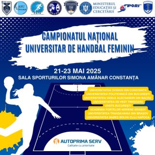 Universitatea Ovidius din Constanța organizează Campionatul Național Universitar de Handbal Feminin 2025