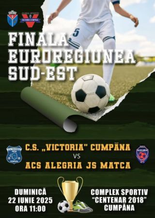 FINALA EUROREGIUNII SUD-EST din Campionatul de Fotbal Juniori U19, ediția 2024–2025, disputată la Cumpăna!