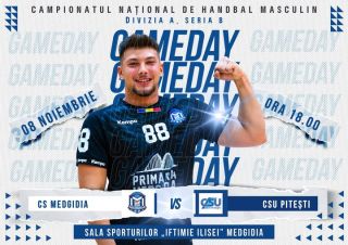 Revenim în forță! CS Medgidia te așteaptă la spectacolul handbalului!