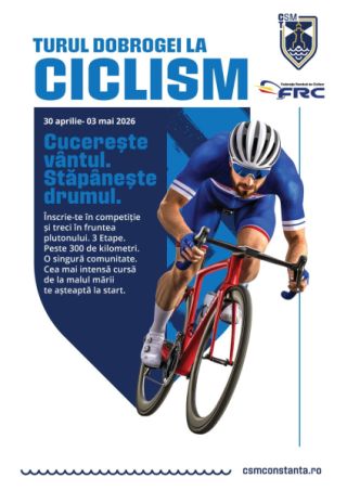 CSM Constanța învie tradițiile sportive- „Turul Dobrogei” la ciclism revine în luna mai!