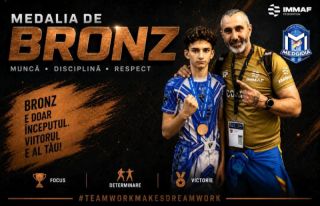 Patrick Crânguș, medaliat cu bronz la Belgrad!