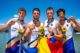 Argint la Cupa Mondială II pentru canotorii de la CSM Constanța!