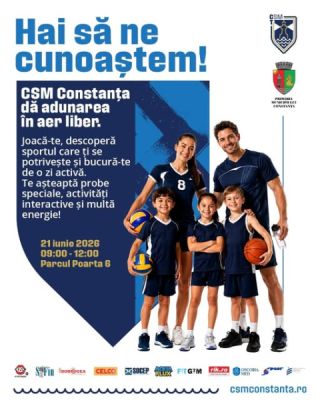 Hai să ne cunoaștem prin sport!